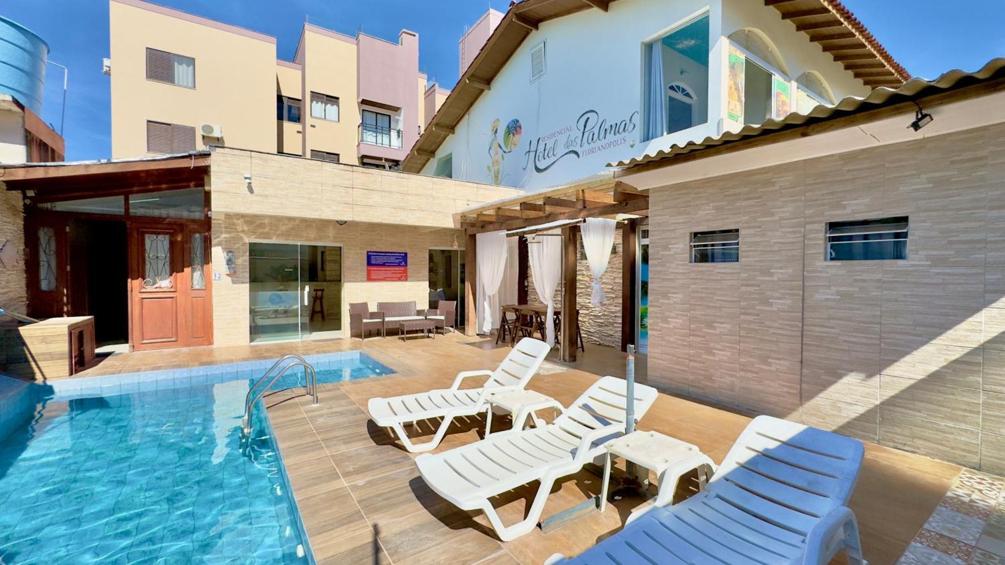 Hotel Das Palmas フロリアノポリス エクステリア 写真